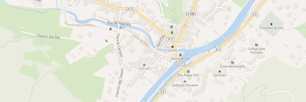Plan du 188 Rue du Roy à Seix