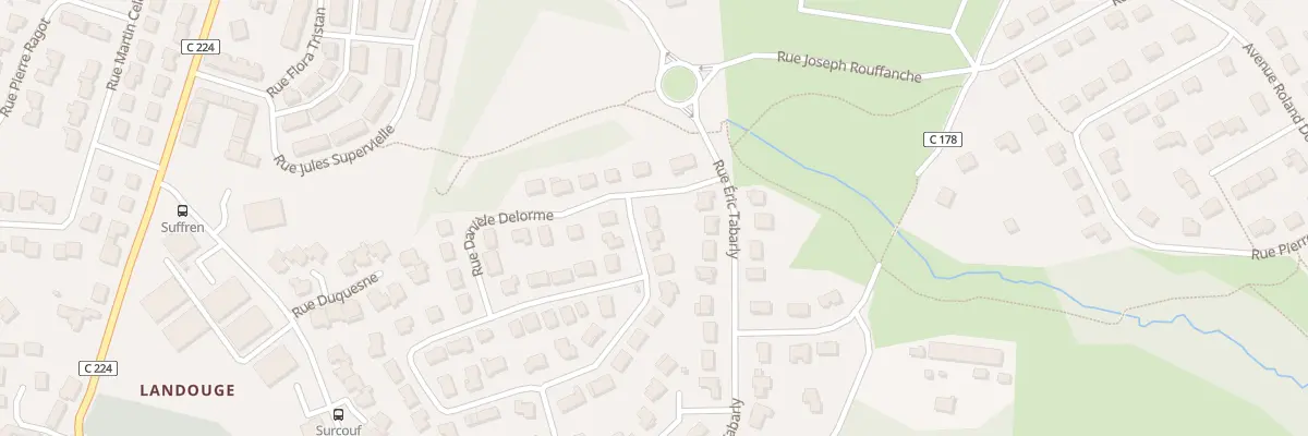 Plan du 3 Rue Jeanne Moreau à Limoges