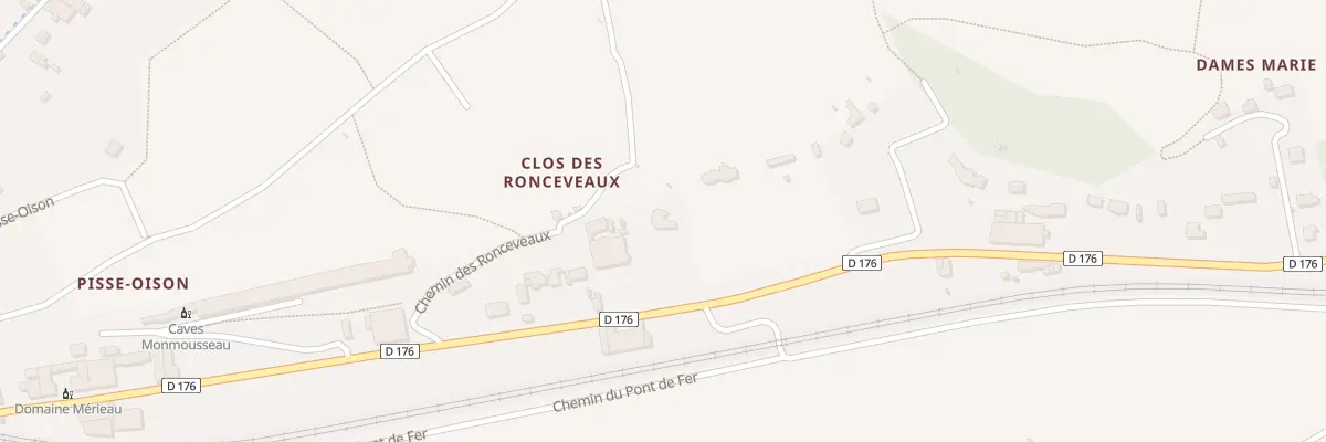 Plan du 91 Rue de Vierzon à Montrichard Val de Cher