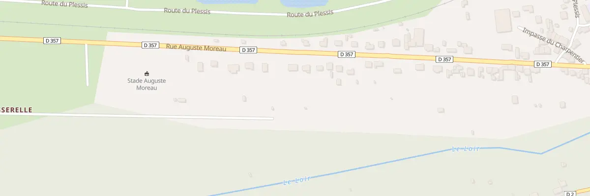 Plan du 57 Rue Auguste Moreau à Fréteval