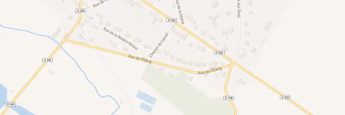Plan du 14 Rue de l’Etang à Landelles