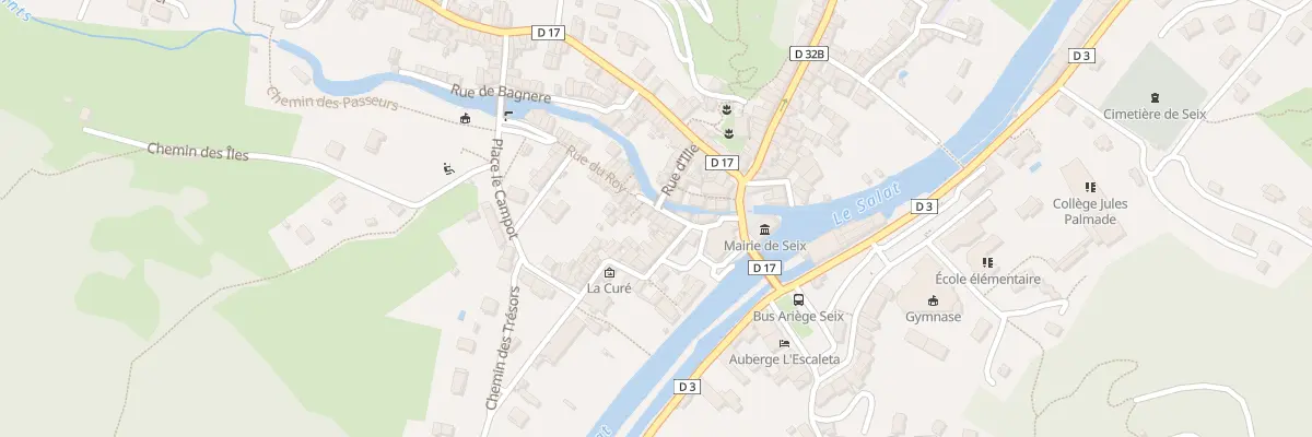 Plan du 189 Rue du Roy à Seix