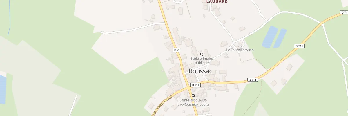 Plan du 19 Rue du Tram à Saint-Pardoux-le-Lac