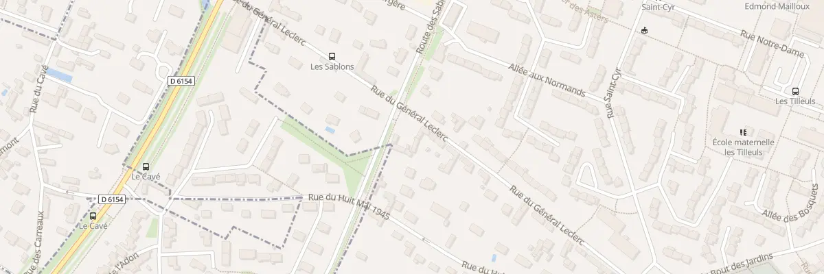 Plan du 37 Rue du Général Leclerc au Vaudreuil
