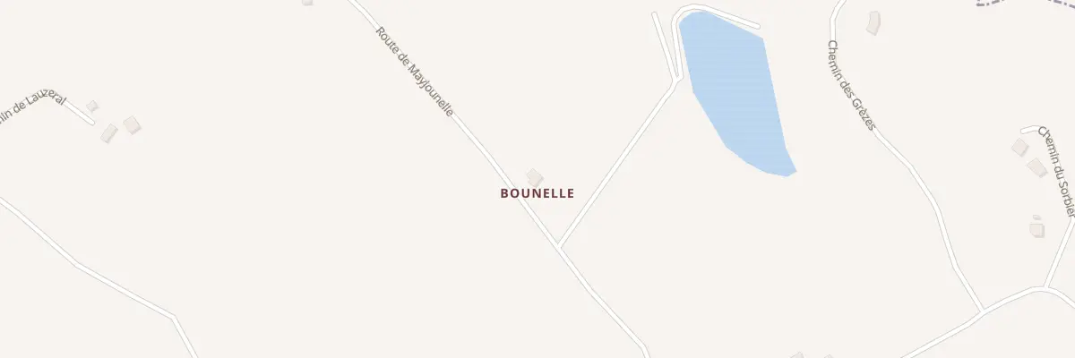 Plan du 5037 Bounelle à Montlauzun