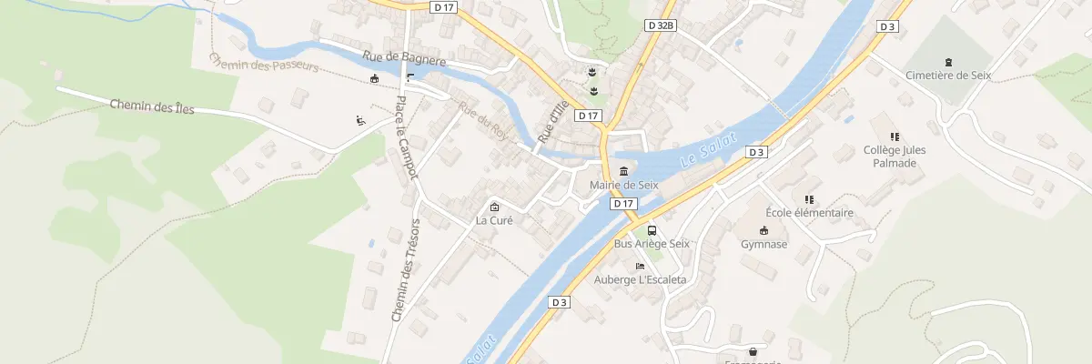 Plan du 8 Rue de la Chapelle à Seix