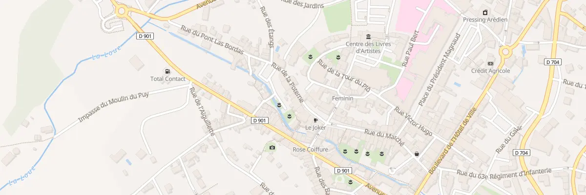 Plan du 3 Rue de la Poterne à Saint-Yrieix-la-Perche