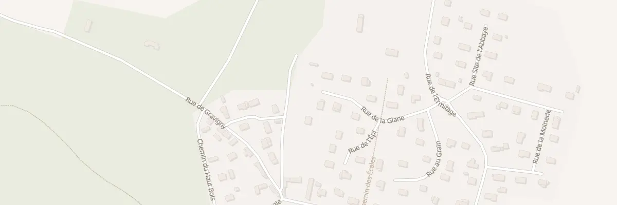Plan du 9 Rue de la Glane à Huest