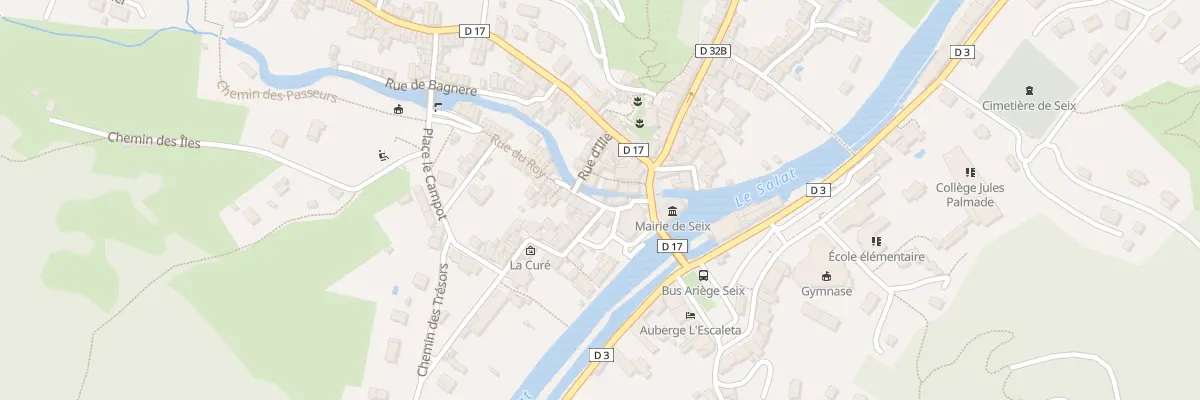 Plan du 171 Rue du Roy à Seix