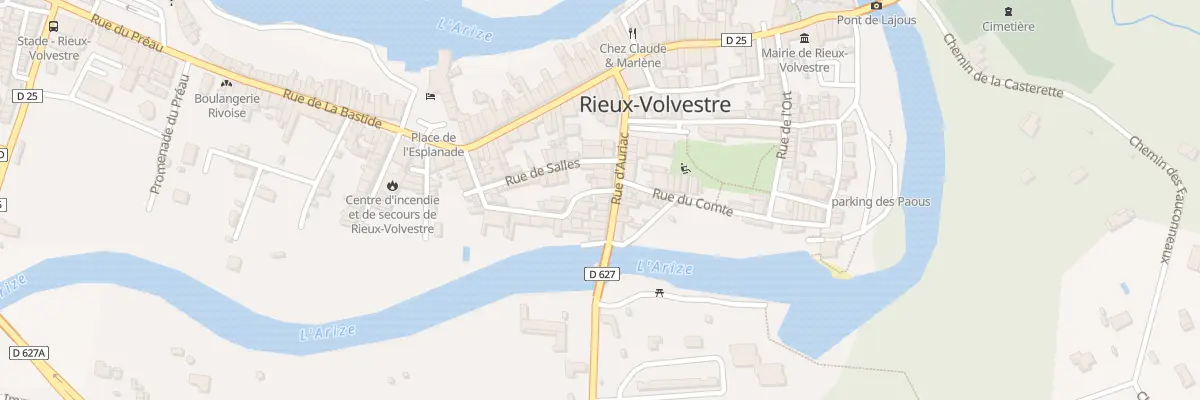 Plan du 18 Rue d’Auriac à Rieux-Volvestre