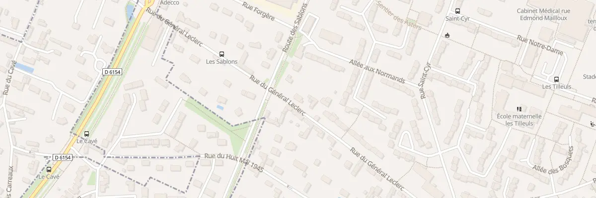 Plan du 38B Rue du Général Leclerc au Vaudreuil