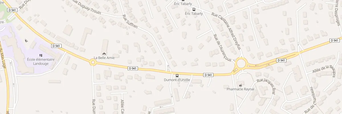 Plan du 4 Rue Suffren à Limoges