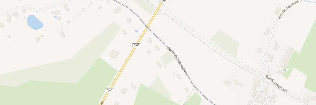 Plan du 2161 Rte de la Boissière aux Farges