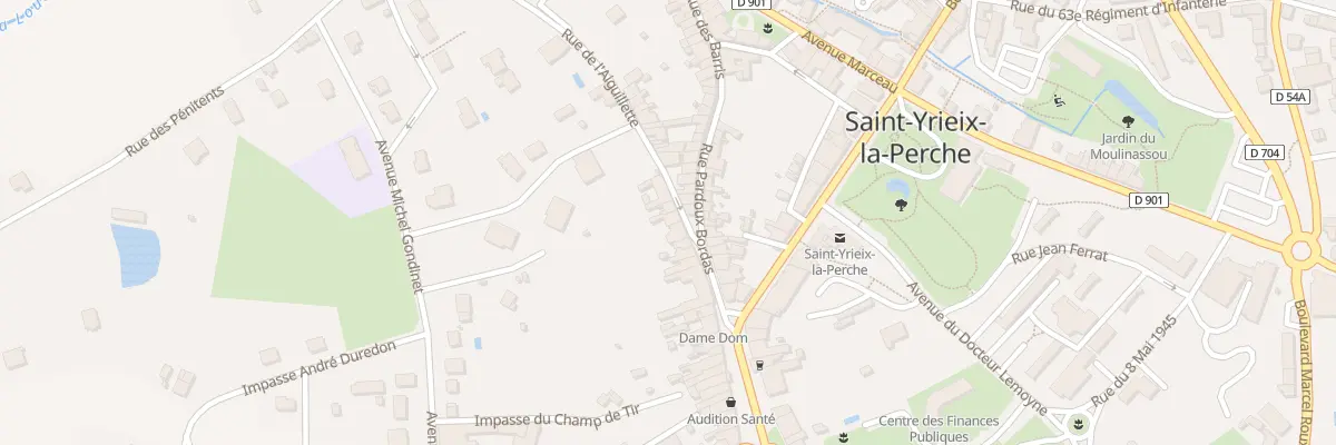 Plan du 40 Rue de l’Aiguillette à Saint-Yrieix-la-Perche