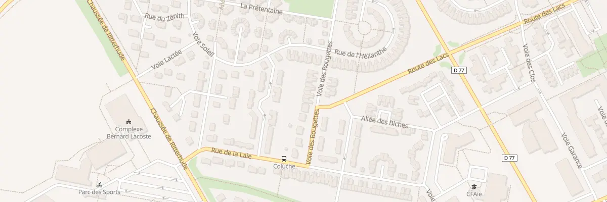 Plan du 94 Voie des Rougettes à Val-de-Reuil