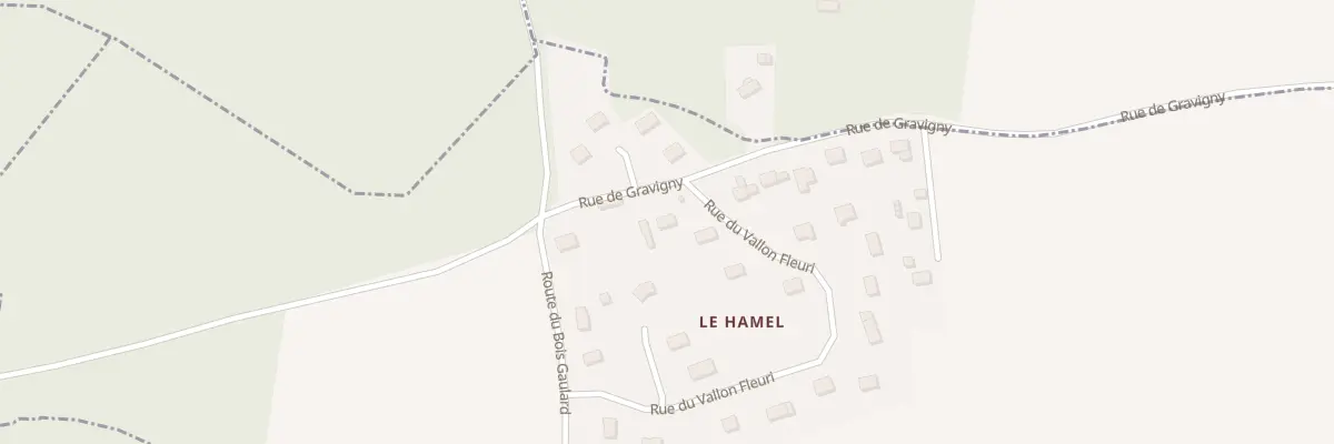 Plan du 23 Rte de Gravigny à Sassey
