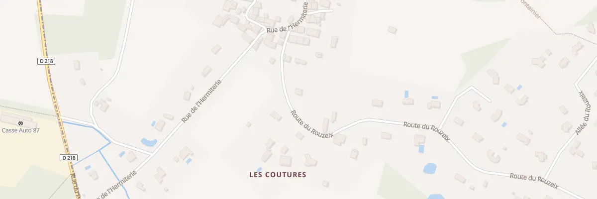 Plan du 9 Rte du Rouzeix à Couzeix