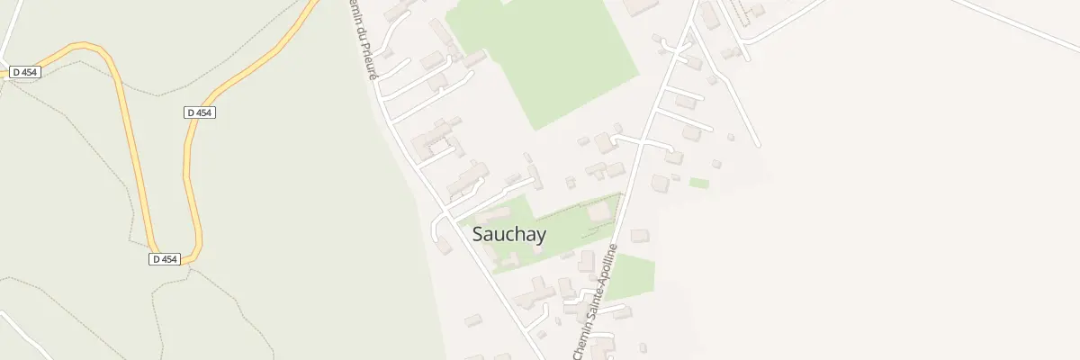 Plan du 15 Che du Prieure à Sauchay