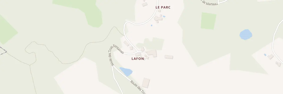 Plan du 240 Lafon à Salagnac