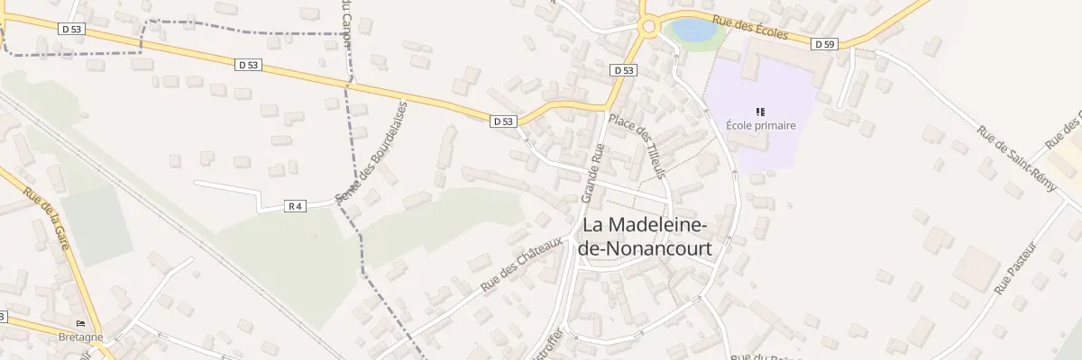 Plan du 5 Rue de la Mairie à La Madeleine-de-Nonancourt