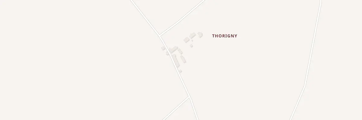Plan du 1 Thorigny à Selommes