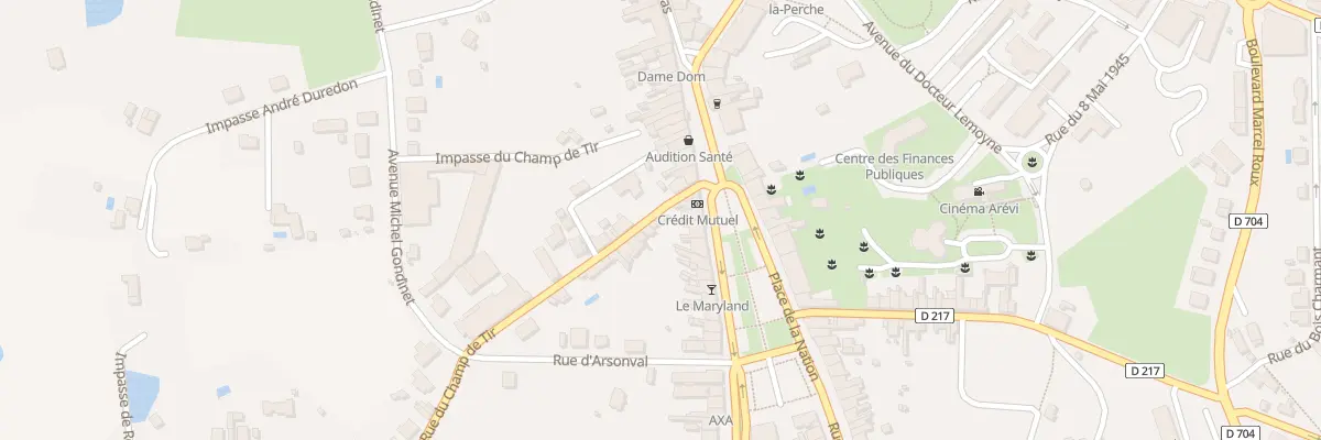 Plan du 3 Rue du Champ de Tir à Saint-Yrieix-la-Perche