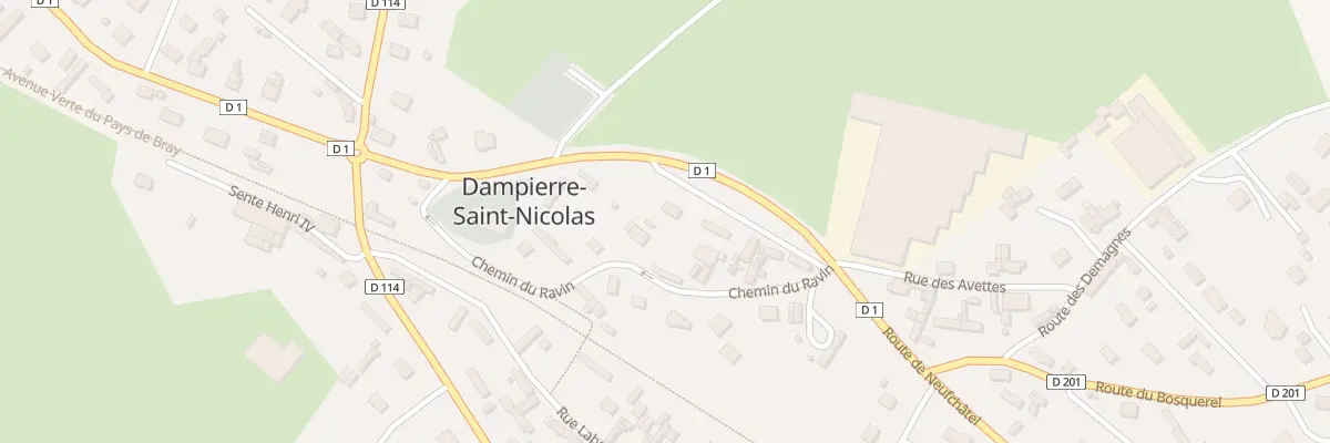 Plan du 220 Rte de Neufchatel à Dampierre-Saint-Nicolas