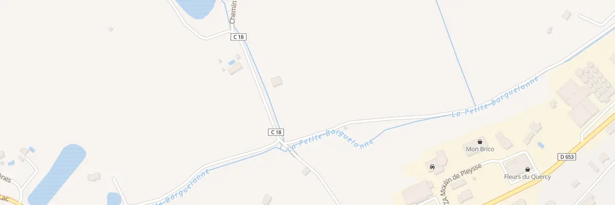 Plan du 340 Che de Gayrac à Montcuq-en-Quercy-Blanc