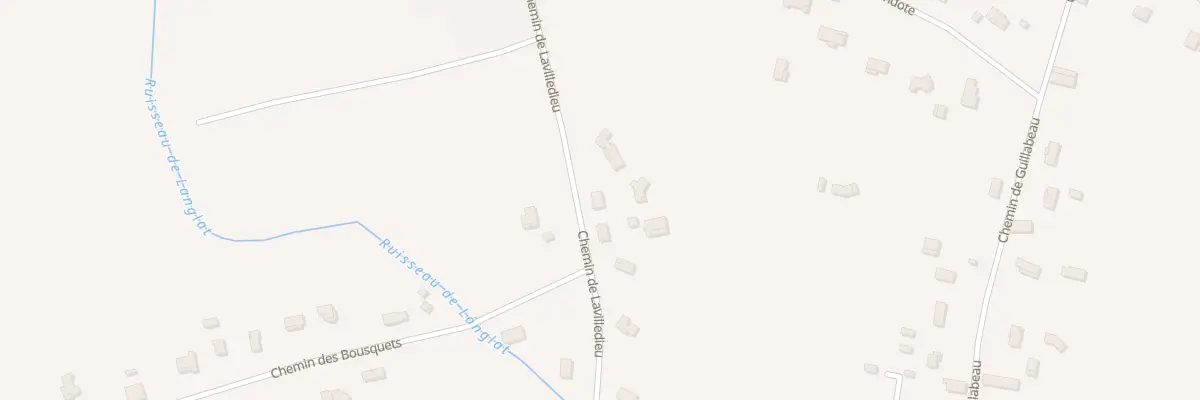Plan du 1113 Che de Lavilledieu à Labastide-du-Temple