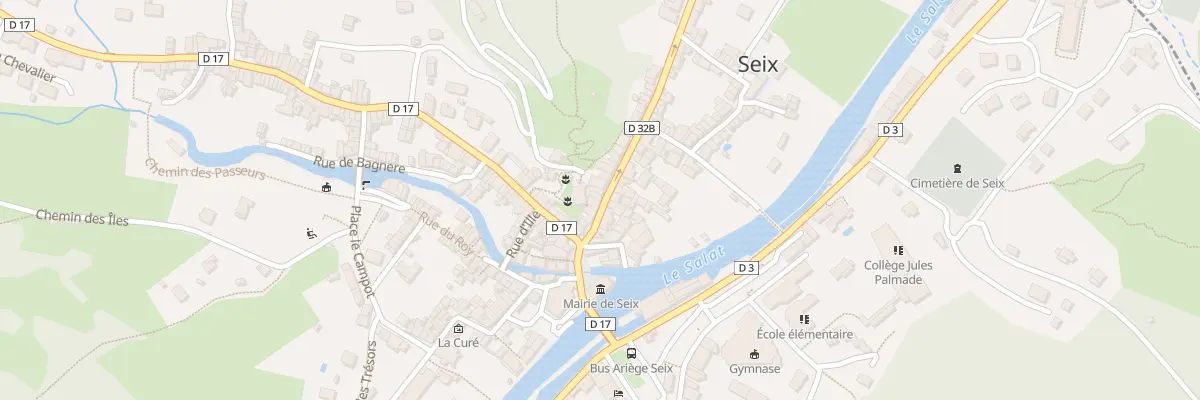 Plan du 9 Rue du Fons de Seix à Seix