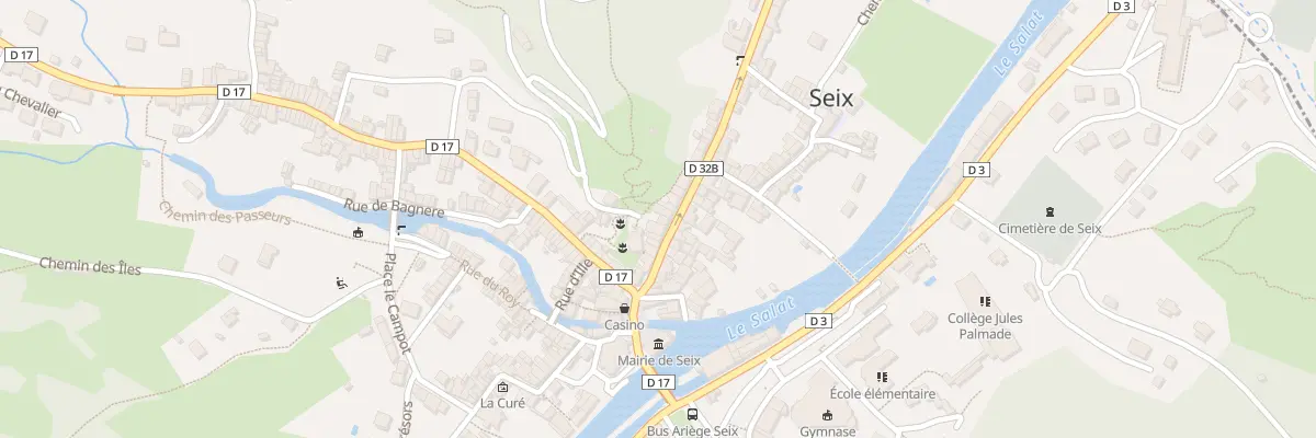 Plan du 15 Rue du Fons de Seix à Seix