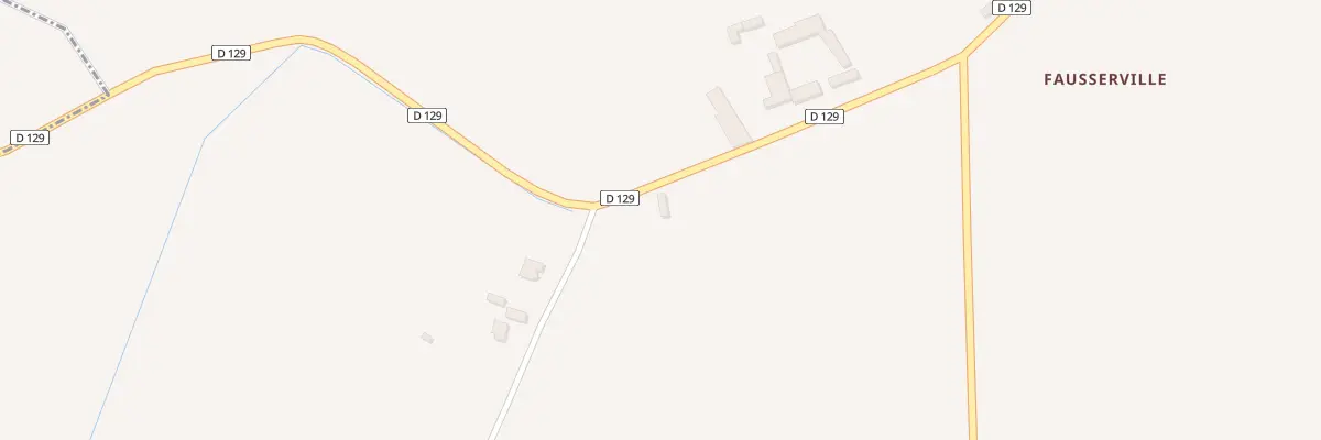 Plan du 9 Rue de Fausserville aux Châtelliers-Notre-Dame