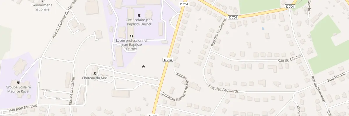 Plan du 61 Av de Périgueux à Saint-Yrieix-la-Perche