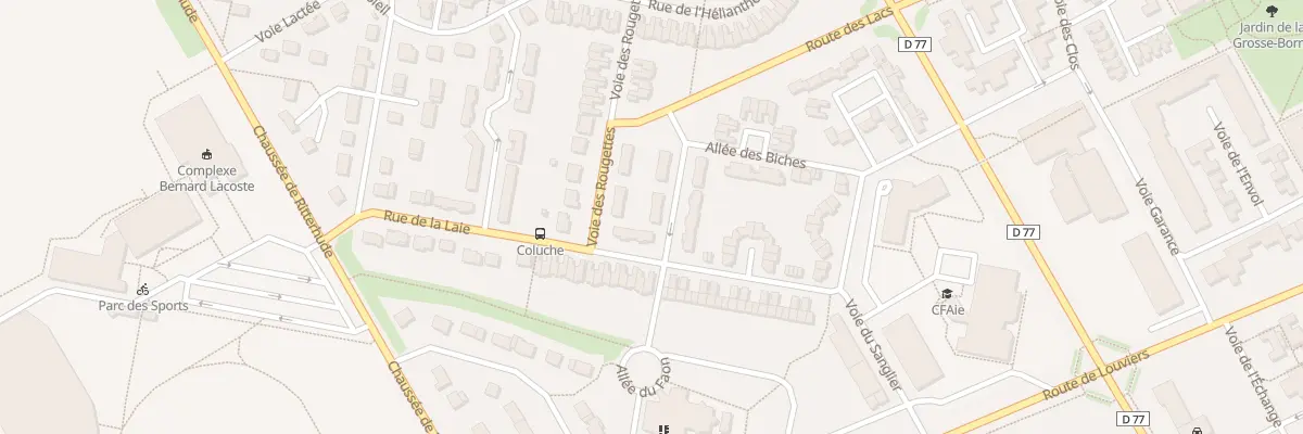 Plan du 3 All du Faon à Val-de-Reuil