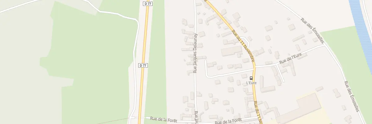 Plan du 59 Rue Jacques Delaunay à Léry