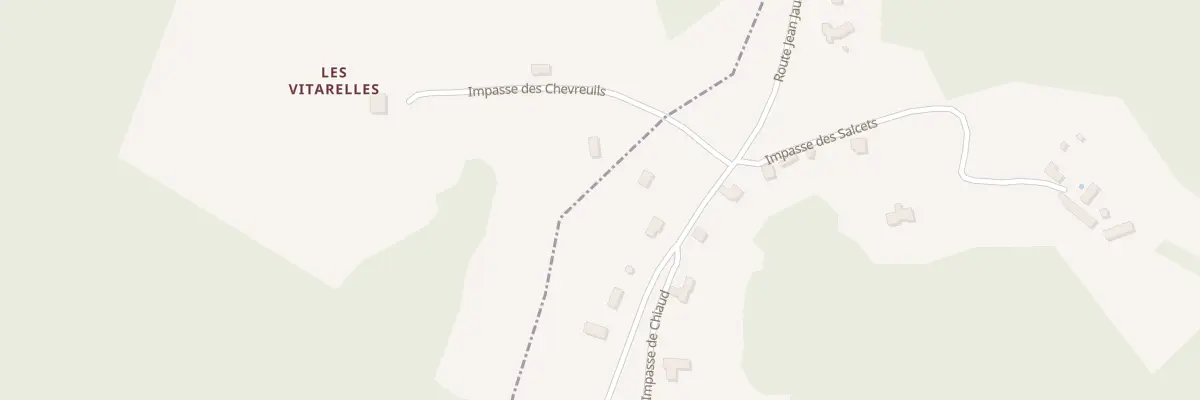 Plan du 1398A Les Salcets à Vitrac