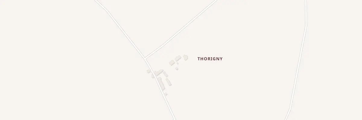 Plan du 7 Thorigny à Selommes
