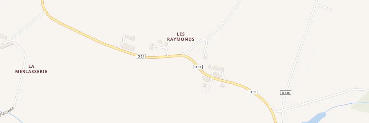 Plan du 5122 Les Raymonds à Chalais