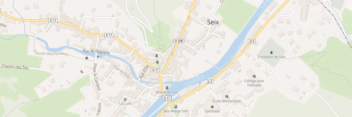 Plan du 18 Rue du Fons de Seix à Seix