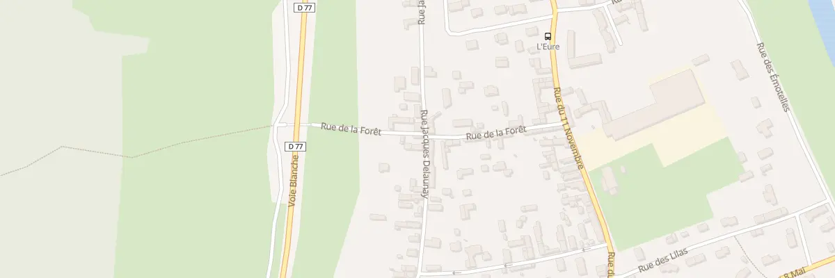 Plan du 47 Rue Jacques Delaunay à Léry