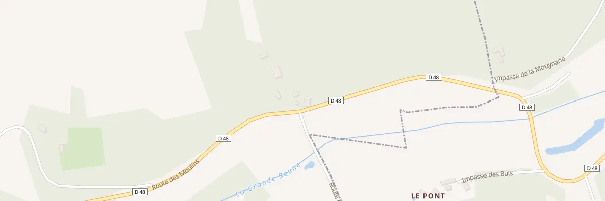 Plan du 909 Rte des Moulins à La Chapelle-Aubareil