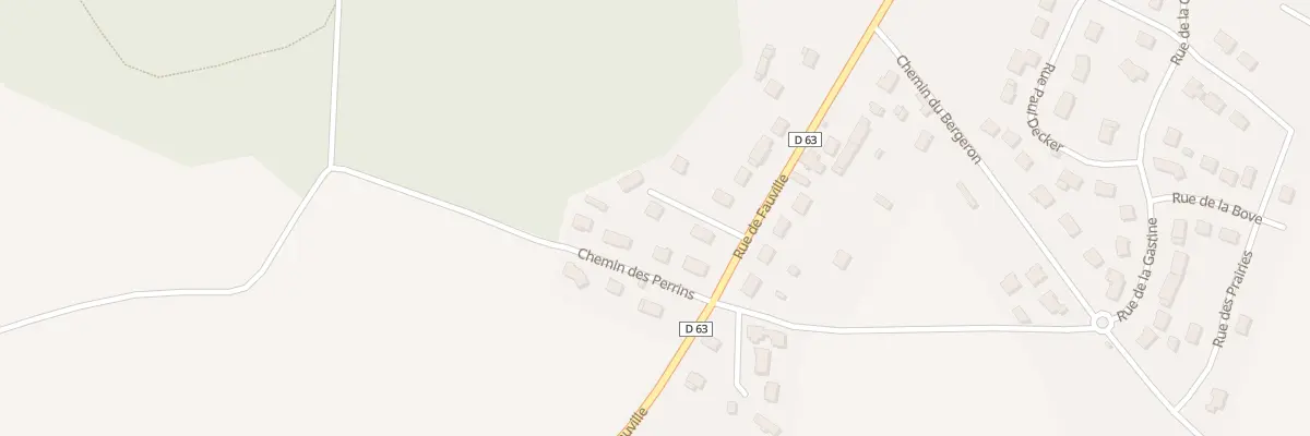 Plan du 24 Rue de Fauville à Huest