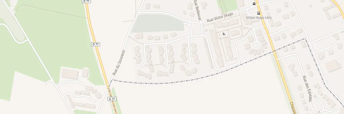 Plan du 6 Rue Jacques Prevert à Léry