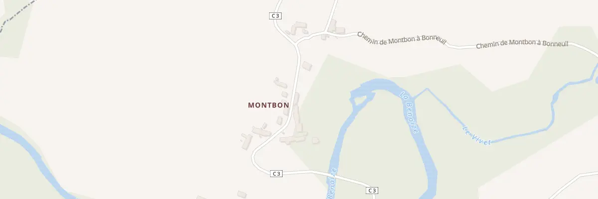 Plan du 5048 Montbon à Saint-Martin-le-Mault