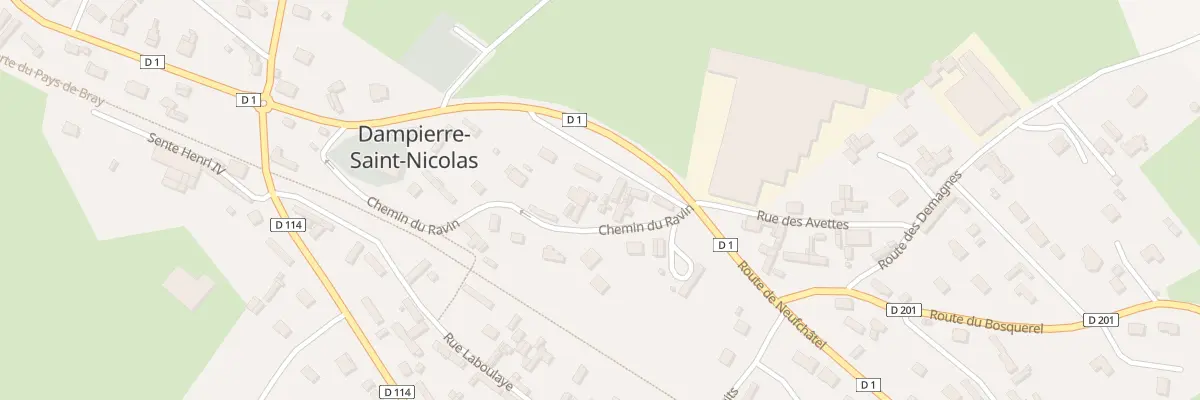 Plan du 90 Che du Ravin à Dampierre-Saint-Nicolas