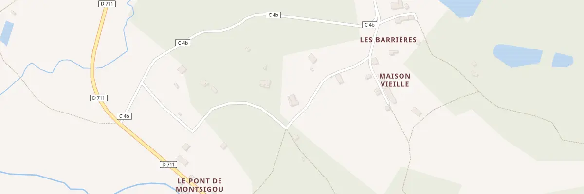 Plan du 5000 Les Barrieres au Buis