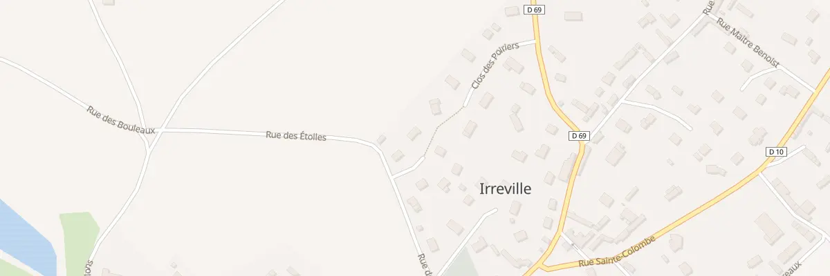 Plan du 6 Clos des Cerisiers à Irreville