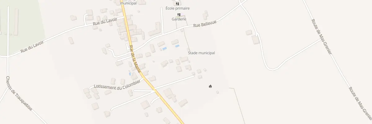 Plan du 4 Lot Fourcaran à Savenès