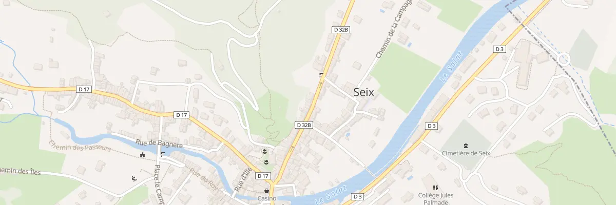Plan du 37 Rue du Fons de Seix à Seix