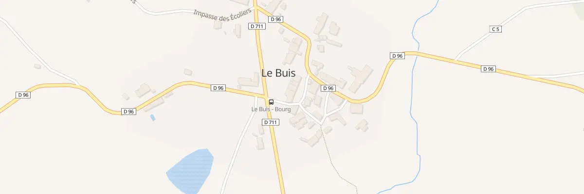 Plan du 6 Rue de la Fontaine au Buis
